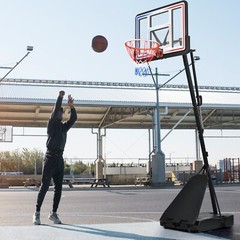 Portable Basketball Hoop 8-10ft Height Adjustable Waterproof for Youth Adults