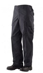 Tru-spec Gen-1 Police BDU Trousers Black 65/35 Poly, Cotton Rip-Stop, MD RG