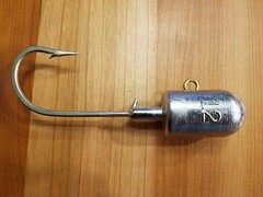 36 Pack 12 oz Bullet Head Jig 12/0 Hooks Bottom Fishing Ling Cod Halibut