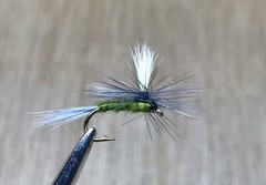 1 Dozen (12) Parachute Blue Winged Olive Size 14 (390)