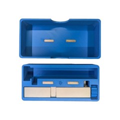 Dillon Precision Powder Bar Box – Two Bars With Knob And Magnetic Closure