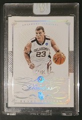 Blake Griffin 2014-15 Flawless ALMA MATER DIAMOND GEM Base Card 148 (#’d 07/20)