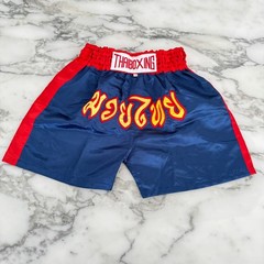 Muay Thai Shorts Fight Boxing Thailand Satin Fabric size M