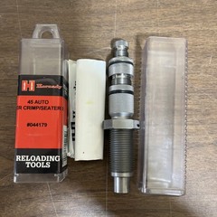 Hornady Custom Grade New Dimension Taper Crimp Seater Die for 45 ACP # 044179