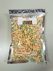 FRESH Mixed Peas and Carrots Freeze Dried Camping Hiking Survival Storage Food