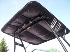 BIMINI SHADE CANOPY mounts above wakeboard tower wake board, EXTRA LARGE 6.5×6.5
