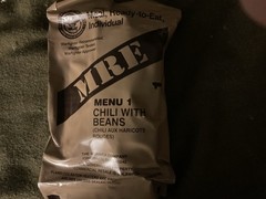 MRE Case A Menu 1. Chili w/Beans