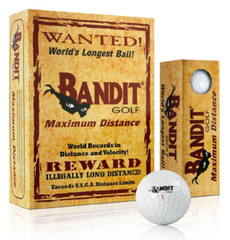 Bandit Maximum Distance Golf Balls 1 Dozen – Illegally Long Distance