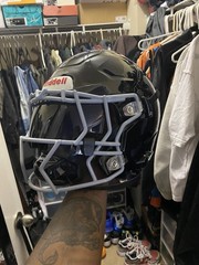 Basically brand new Riddell Speed Flex Adult Large Black Football Helmet