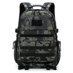 Black Camo Backpack for School and Travel