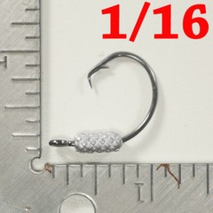1/16 oz. YELLOWTAIL WEIGHTED CIRCLE HOOK JIGS 4/0 Mustad Hook (25 or 50 pack)