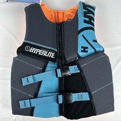 Hyperlite Youth Life Vest, USCG Approved (55-88 lbs) Blue Black