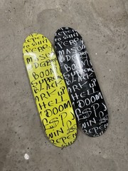 *BRAND NEW* Supreme X Lee Scratch Perry Black/Yellow Cruiser Decks. Set Of 2