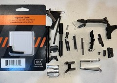 Glock 19 G19 Gen 3 OEM UPK LPK 9mm Locking Blocks Night Sights Trigger Mag Catch