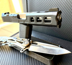 Slide w/ Ported Barrel For Glock 19 Gen 3 RMR Cut Complete G19 Upper +FREE KNIFE