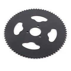 Motorcycle Rear Sprocket, High Durability Steel Sprocket 74T T8F 30MM Tooth