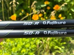New Fujikura Air Speeder Driver Shaft Grip & Adapter Installed Senior & Reg Flex