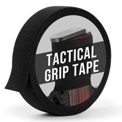 Gun Grip Tape, 1 in x 27.34 Yards Goon Tactical Tape for Guns, Handgun, Black