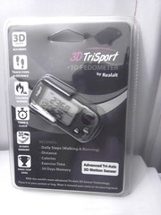 3D Trisport Walking 3D Pedometer -By Realalt – W/ Clip & Strap NEW and SEALED!!!
