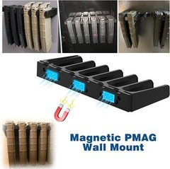 1-Pack Mag Wall Mount,Mag Holder,Mag Storage Rack,Magazine Holder Display,USA
