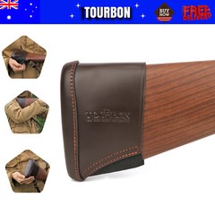 Tourbon Slip-on Recoil Pads Shotgun/Rifle Buttstock Extension Protector Leather