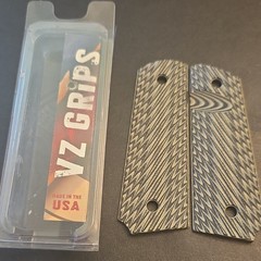 VZ Grips G10 Tan/Black Pistol Grip Panels for 1911 AZ-Z-SQ-TN-A