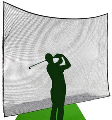 10Ft x 10Ft Strong Sport Netting for Golf Hitting Baseball Backstop Hockey LAX