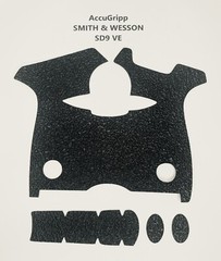 AccuGripp Smith & Wesson SD9 VE Sandpaper Gun Grip Tape Mfg In USA