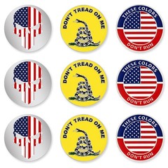PinMart’s Mix Bundle Pack of 9 Golf Ball Markers – Golf Accessories for Men and