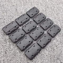 M-lok Rail Cover 12 Piece Polymer Mlok System Covers Fit Mlok Rail System Black