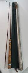 Vtg Orvis Impregnated Bamboo Spinning Rod 7’ 2pc 4 5/8oz #3597 w Orig Tube Y299