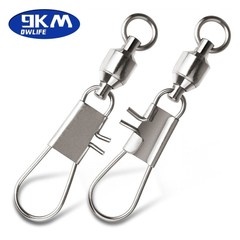 Ball Bearing Swivel with Snap Assortment Use for Saltwater Fishing Accessories