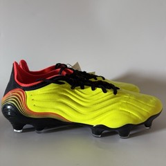 adidas Mens 8/Womens 9 COPA SENSE.1 FG Soccer Cleats Solar Yellow/Red GW3604 NEW