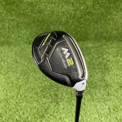 2017 TaylorMade M2 Rescue 4 Hybrid 22° ⛳️ M2 REAX 75 Stiff Flex Shaft RH