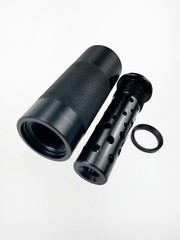 5/8×24 Muzzle Brake Compensator With Sound Sleeve
