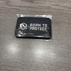 USCCA Born to Protect Hook Loop Patch PVC Black USA 3×2″ Tactical