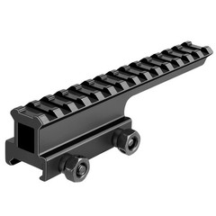 14 Slots Tactical 1inch Riser Scope mount 20mm Picatinny Rail Adapter Mount