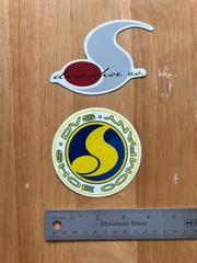 VINTAGE 90’S STICKERS – DVS SKATEBOARD SHOES STICKER LOT 90’S VINTAGE SKATEBOARD