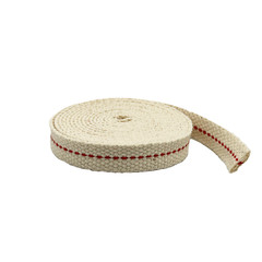 LOM – 1/2″ In. 6′ FT., 100% Cotton Flat Wick for Paraffin Oil, Kerosene Oil Lamp