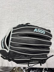 Wilson A500 Siren Softball Black And Teal 12” Glove A05LF16125 LH Throw