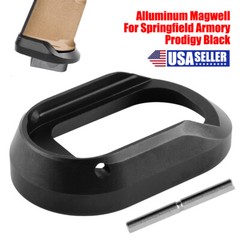 Brand New Black Aluminum Magwell for Springfield Armory Prodigy 9mm Free Shiping