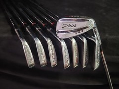 Vintage Titleist Tour Model Forged Iron Set 3-Pw Reg Flex Steel Shafts Blades