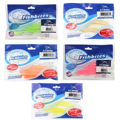 Fishbites E-Z Shrimp .5″ x 12″ Long-Lasting Saltwater Fishing Lure