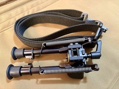 Badger Ordnance Enhanced Harris BRM-S Bipod Modern Sporting Rifle Mount, 534-01A