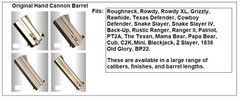 Bond Arms OEM Barrels 9mm 357 38 410 45 327 30 Carbine FAST SAME DAY SHIPPING