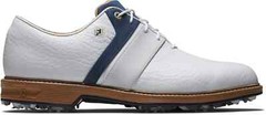 FootJoy Dryjoys Premiere Series Packard LX Golf Shoes – White/Navy 54534-BLEMS