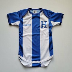 Baby one piece baby Honduras Home futbol blue jumpsuit bebe