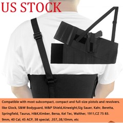 Deep Concealment Shoulder Holster Tactical Underarm Gun Holster for Men Women