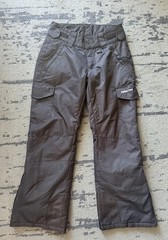 Artix Womens Small Snow Pants Regular Black Insulated Adjustable Waist Alpha 17