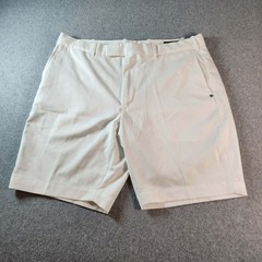 RLX Ralph Lauren Golf Shorts Sz 36 Men Beige/White 100% Polyester